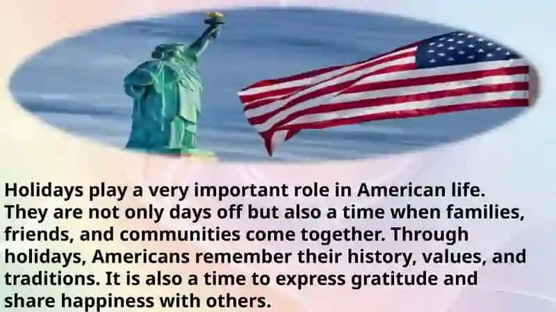 Holidays in the USA 2