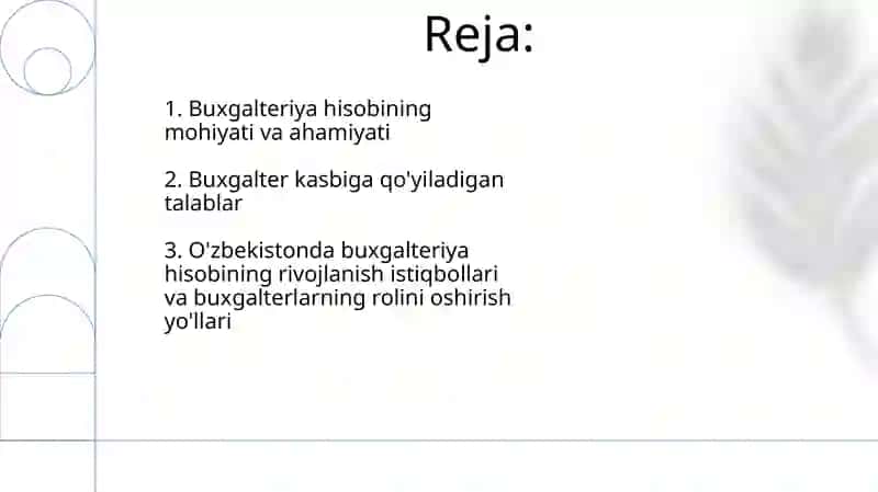 Buxgalteriyaga hisobi 2