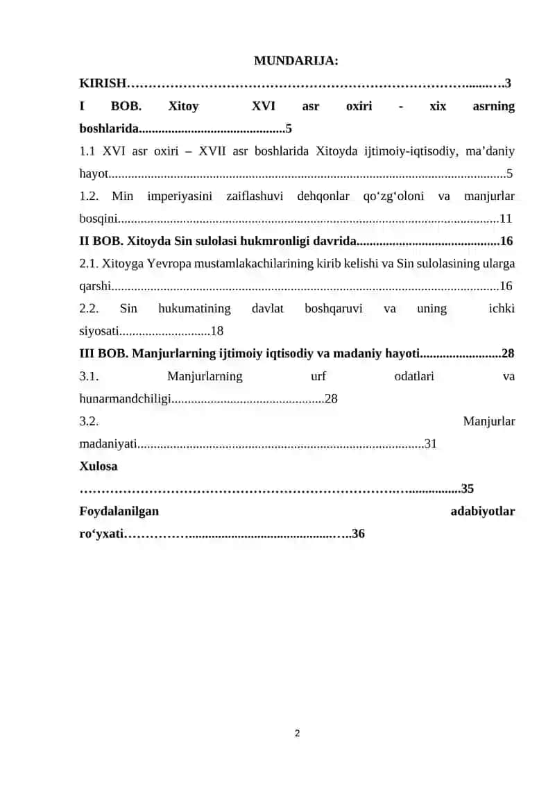XITOYDA MANJURLAR HUKMRONLIGINING O'RNATILISHI, SIN HUKUMATINING ICHKI SIYOSATI 2