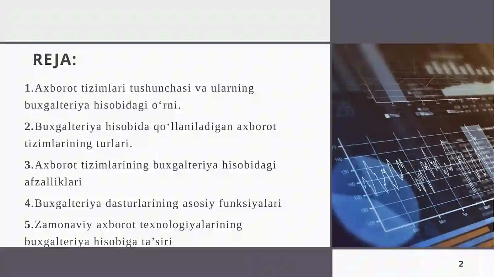 Buxgalteriya hisobida axborot tizimlaridan foydalanish 2