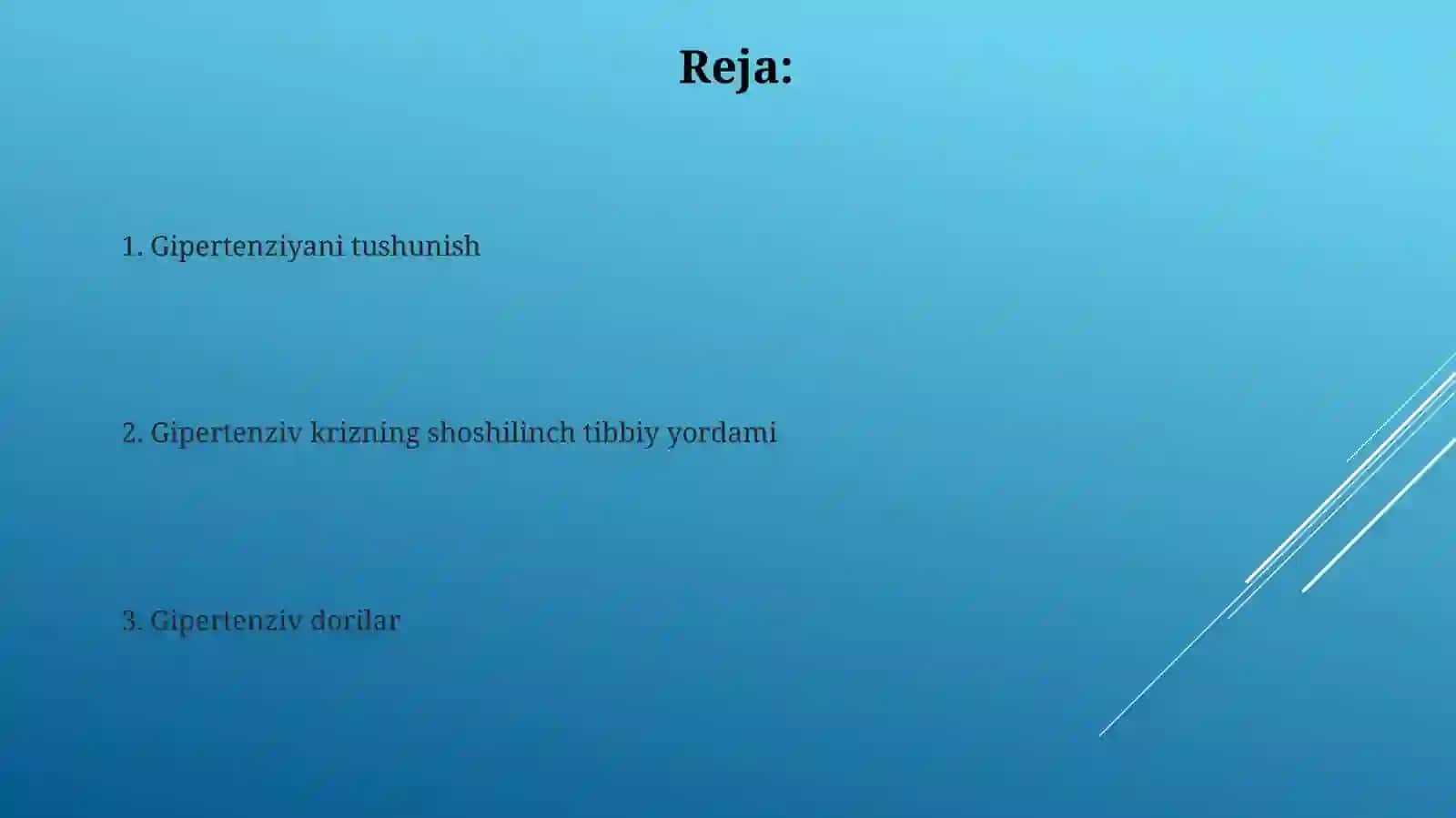 Antigipertenziv vositalar 2