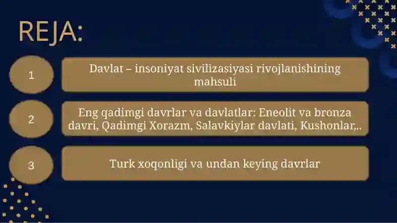O’zbekdavlatchiligining tarixiy bosqichlari 2