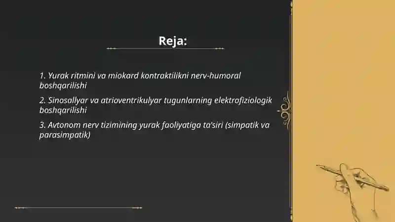 Arterial qon bosimi va yurak faoliyati 2