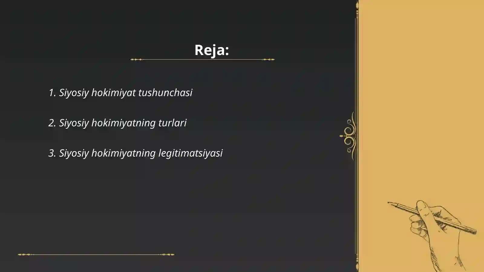 Siyosiy hokimiyat 2