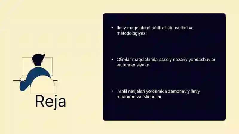Ilmiy maqolalarni tahlil qilish 2