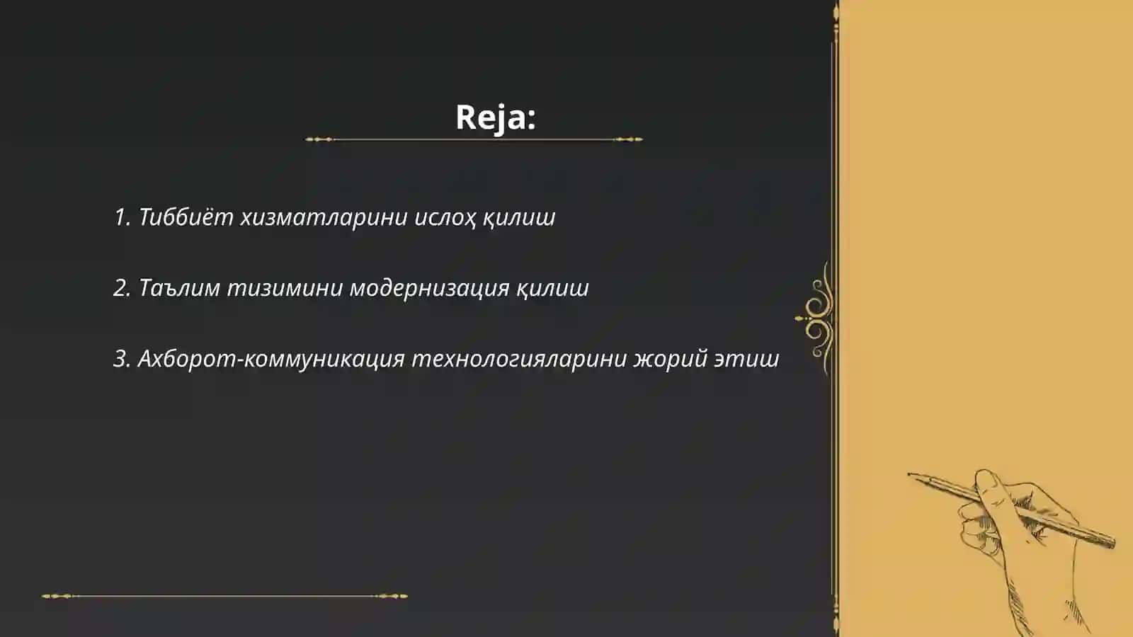 Таълим тизимини модернизация қилиш 2