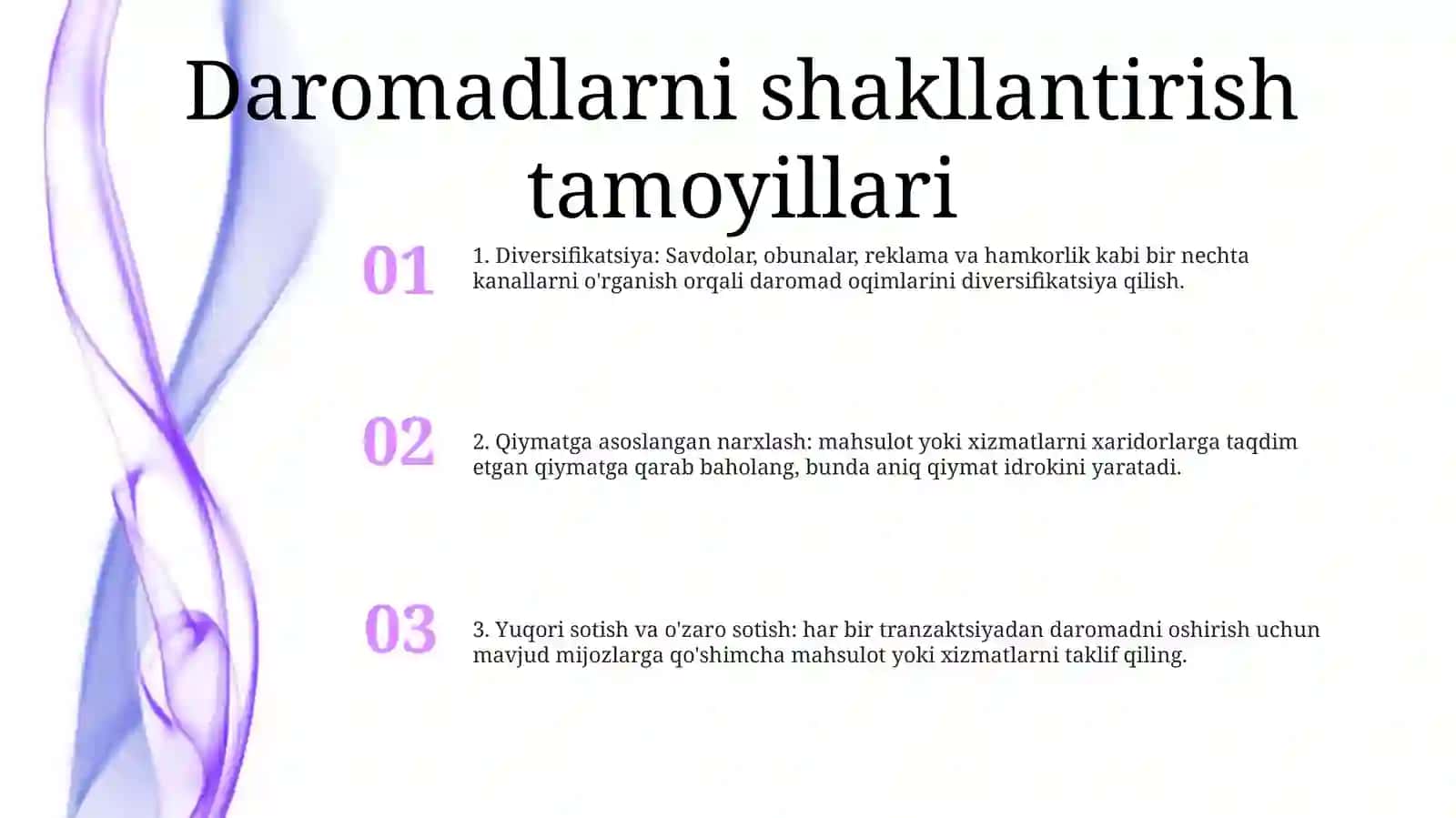 Byudjet Daromadlarini Shakillantirish Prinsiplari 2