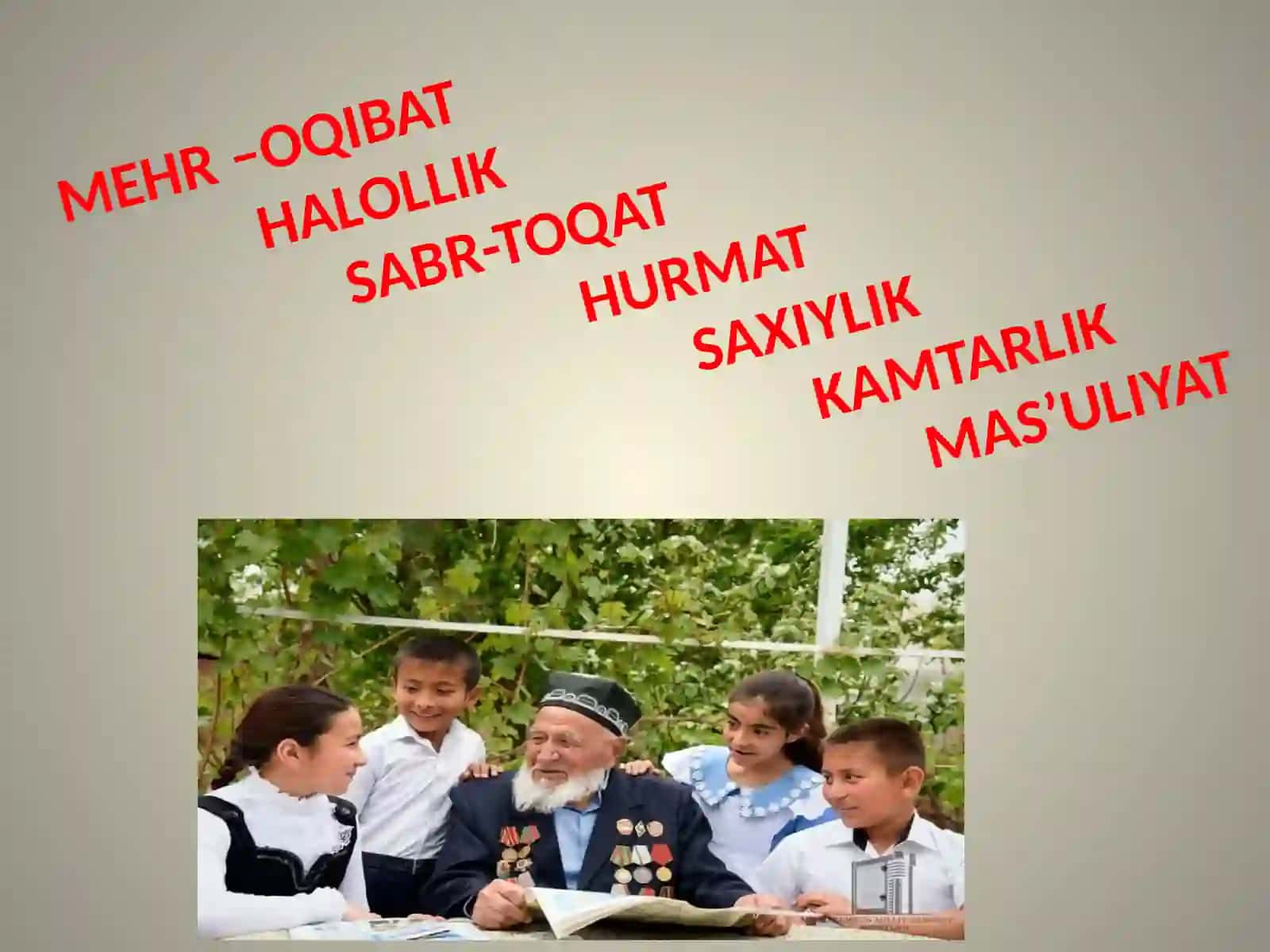 Insoniy fazilatlar 2