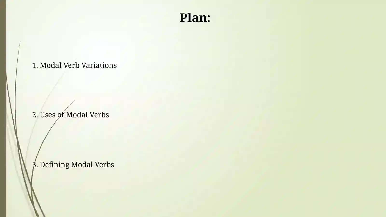 Modal verbs 2
