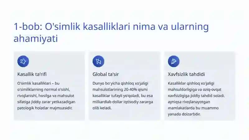 O'simlik Kasalliklari: Sabablar, Turlari va Qarshi Kurash 2