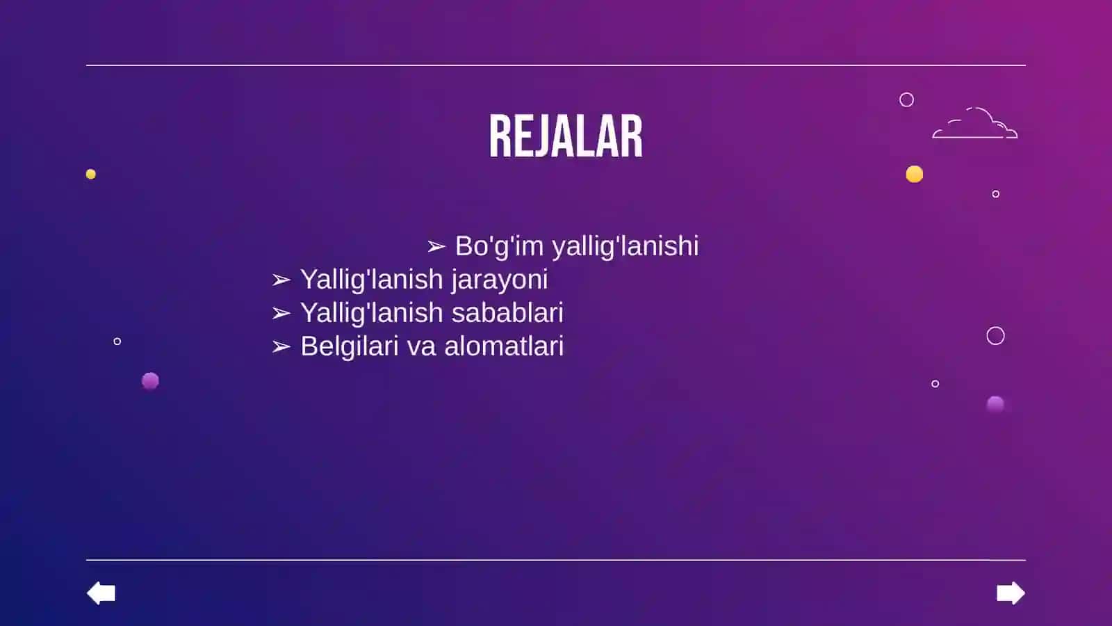 Bo'g'imlarning yallig'lanishi va sabablari 2