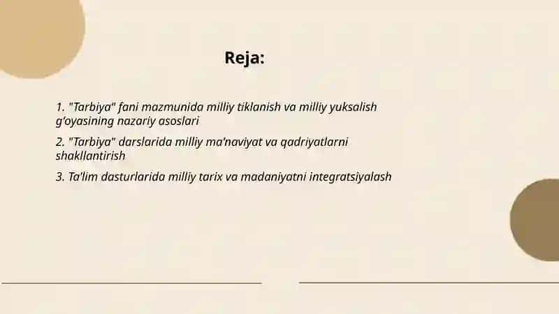 Tarbiya fanining milliy tiklanishdan milliy yuksalish gʻoyasining ifodalanishi 2