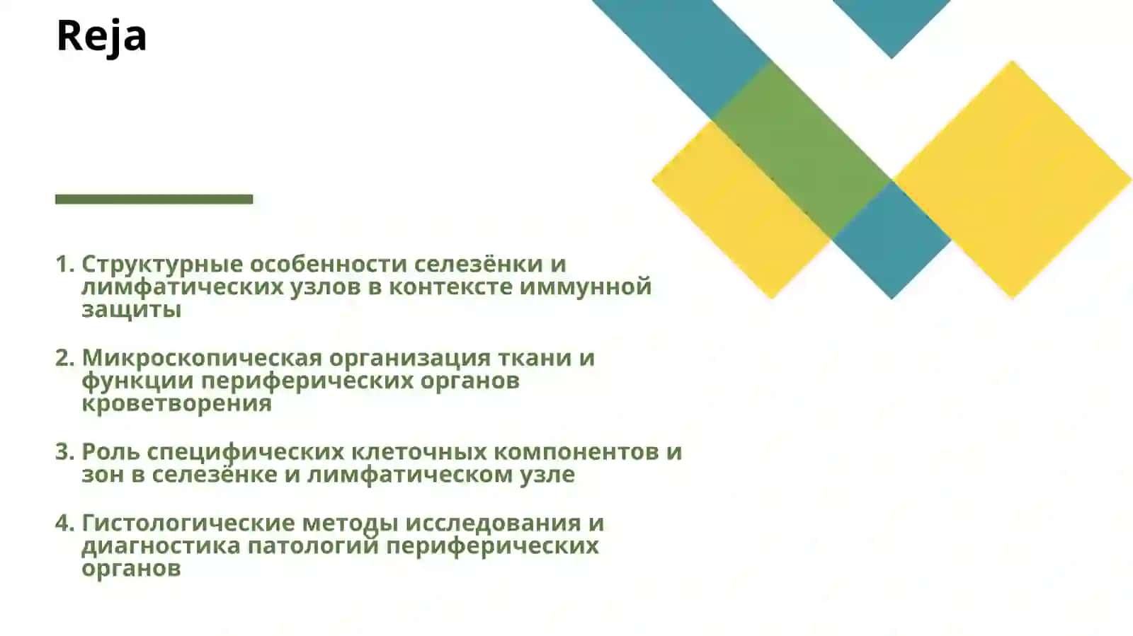ПЕРИФЕРИЧЕСКИЕ ОРГАНЫ КРОВЕТВОРЕНИЯ ИМУННОЙ ЗАЩИТЫ(СЕЛЕЗЁНКА И ЛИМФАТИЧЕСКИЙ УЗЕЛ) ГИСТОЛОГИЧЕСКИЙ АНАЛИЗ 2