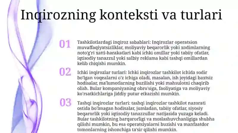 Inqirozning Mazmun Va Turlar 2