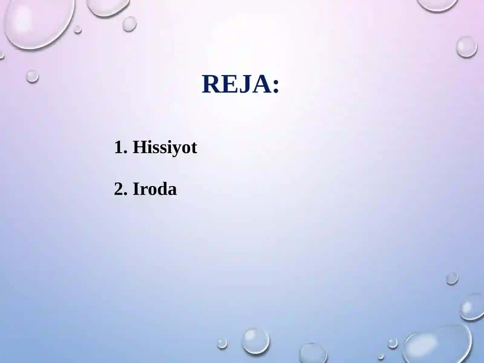 Shaxsning hissiy-irodaviy sohasi. Iroda 2