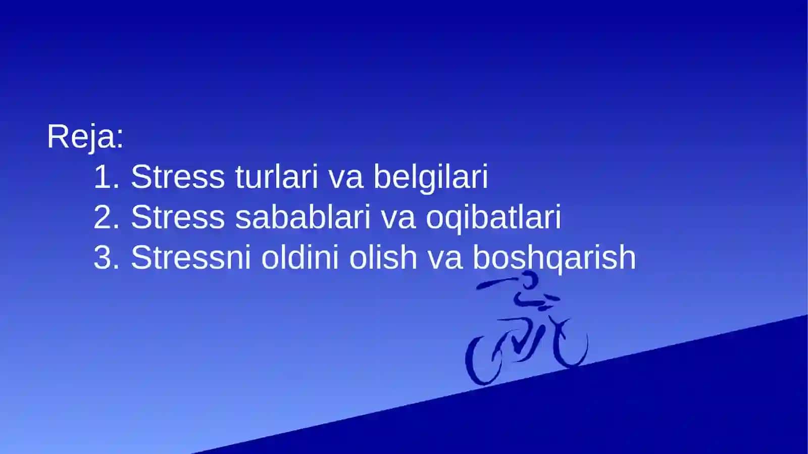 Stress haqida tushuncha 2