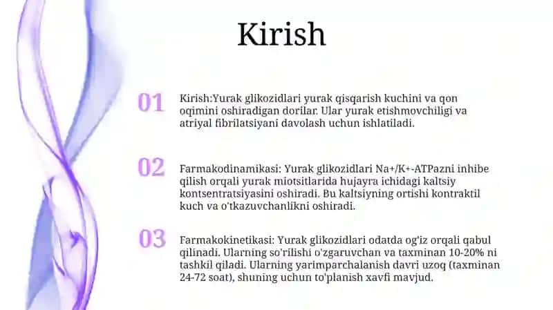 Yurak Glikozidlari 2