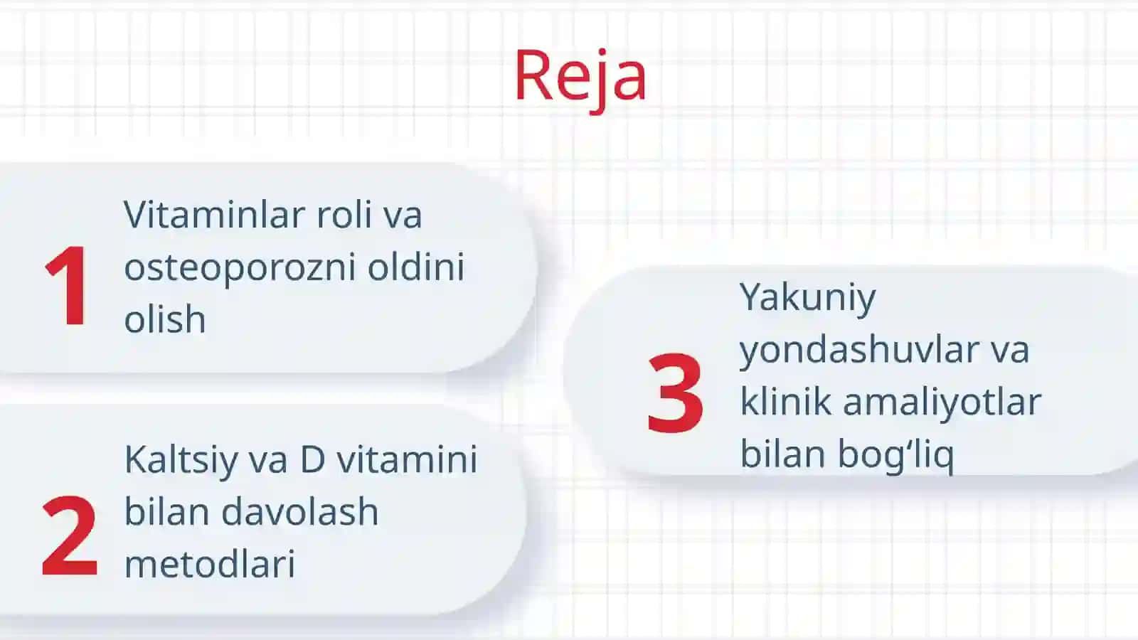 Vitaminlar. Osteporozni davolash vositlari 2