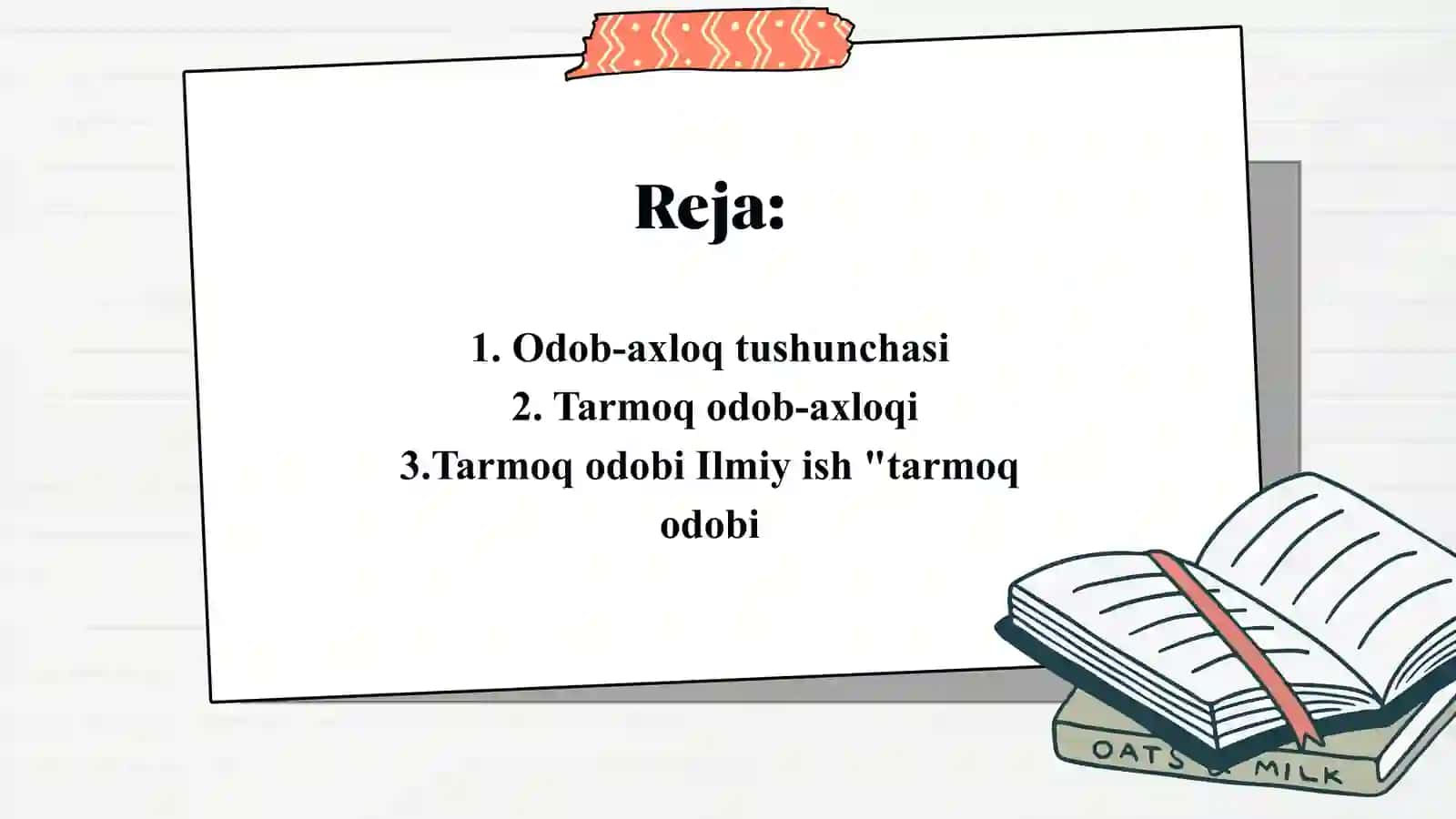Tarmoq odobi axloqi (infoetika) 2