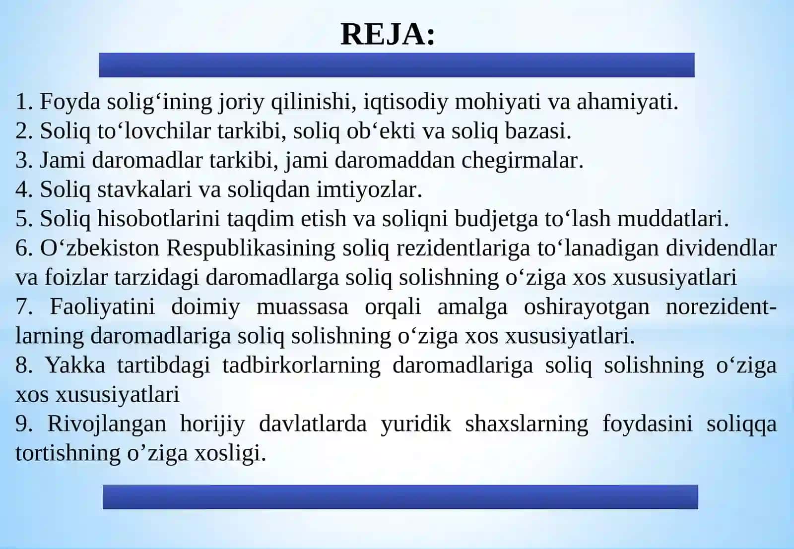 Foyda solig’i 2