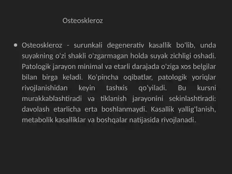 Osteoskleroz 2
