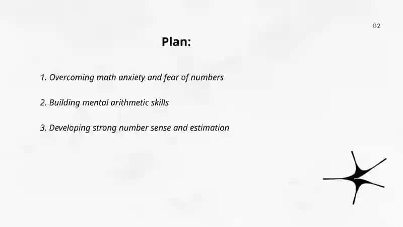 confidence with numbers 2
