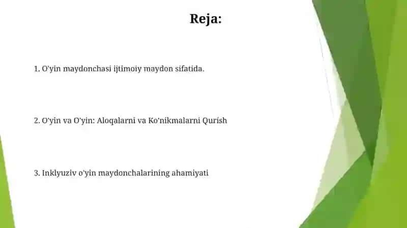 Guruh o'yinlarida maydonchasi 2