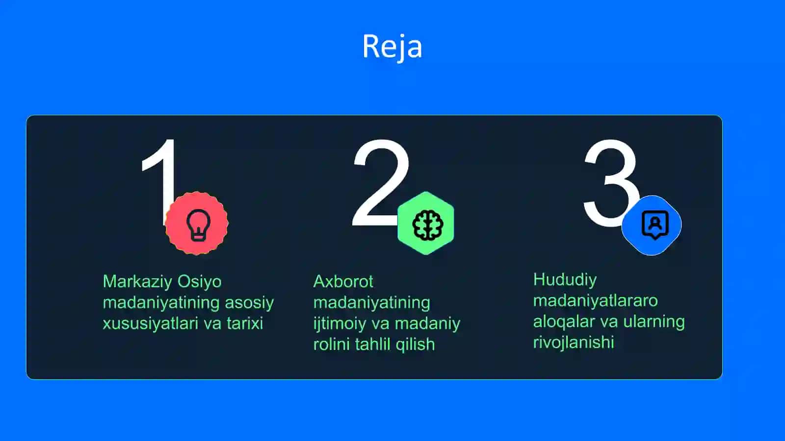 Markaziy Osiyo Madaniyati 2