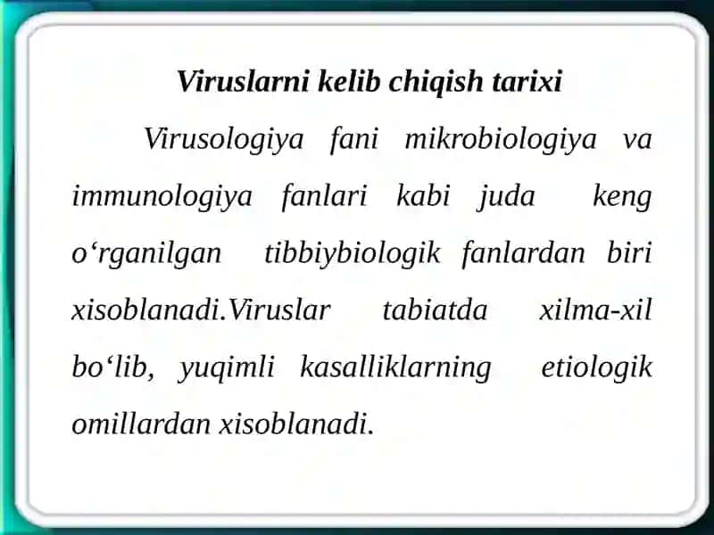 Umumiy virologiya 2