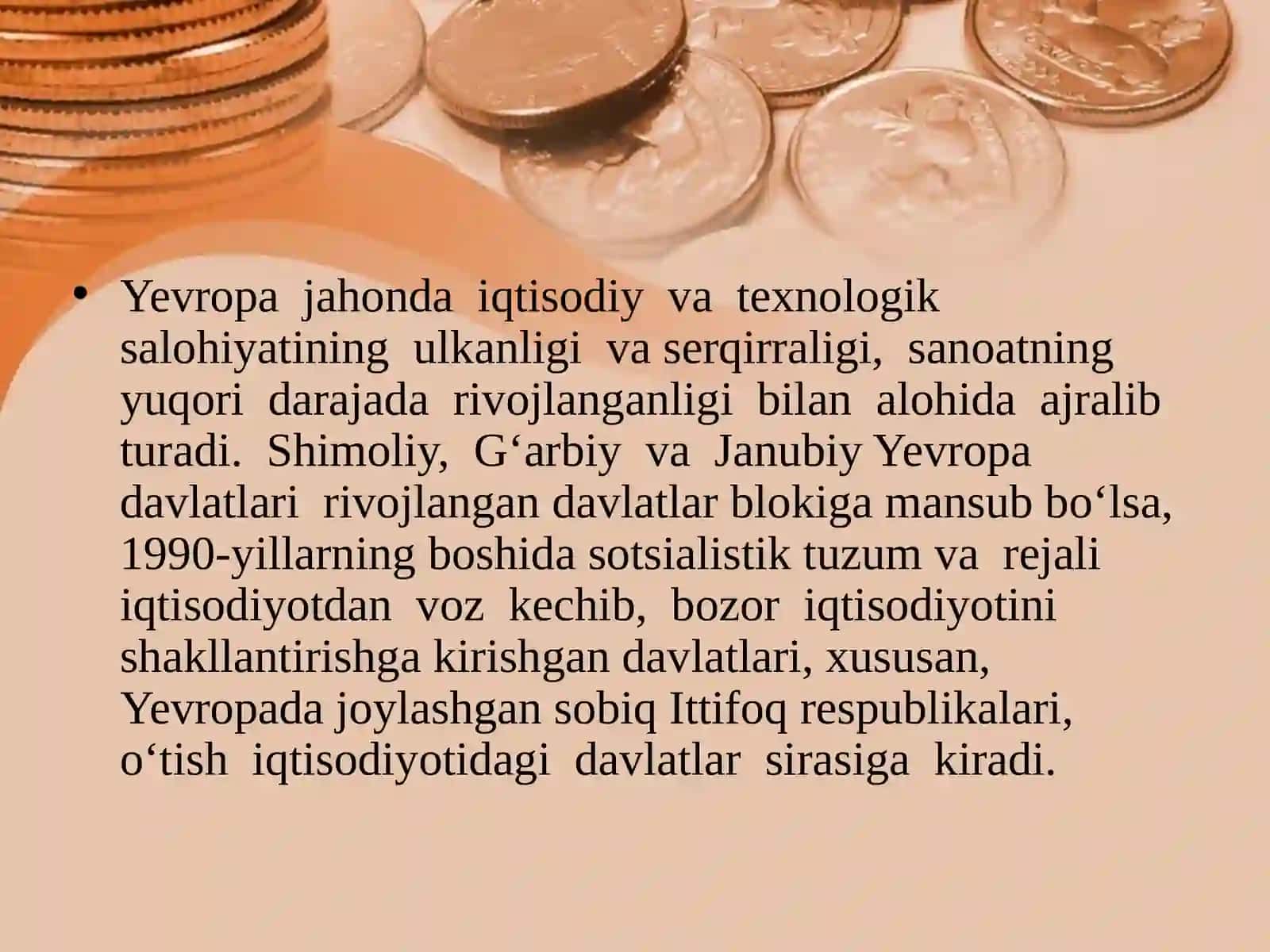 Yevropa iqtisodiyoti 2