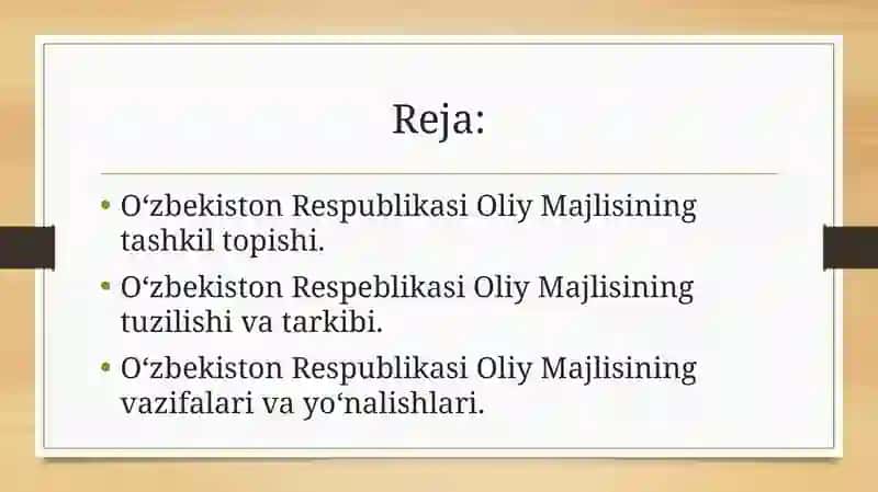Oʻzbekiston Respublikasi Oliy majlisi 2