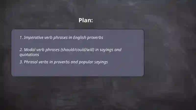 Verb praheses Proverbs sayings quotations 2