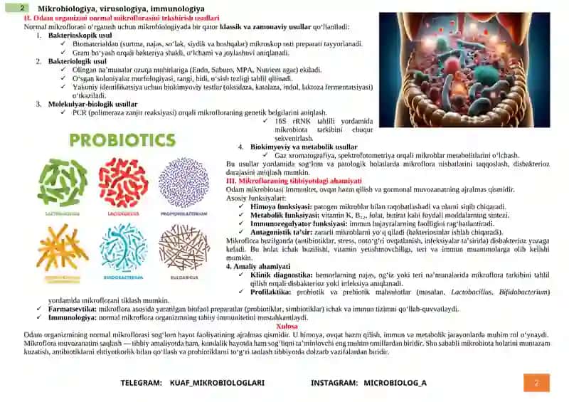 Mikrobiologiya, virusologiya, immunologiya 2