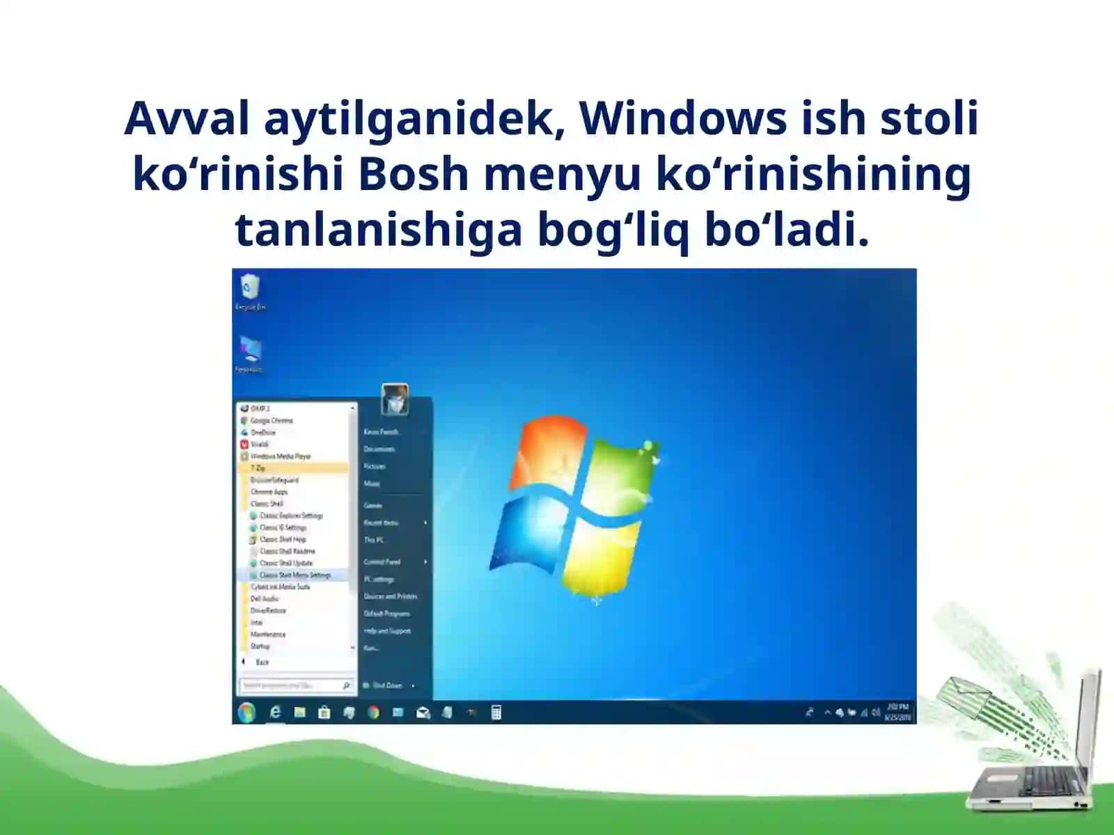 8-sinf Informatika Mening kompyuterim sistema katalogi 2
