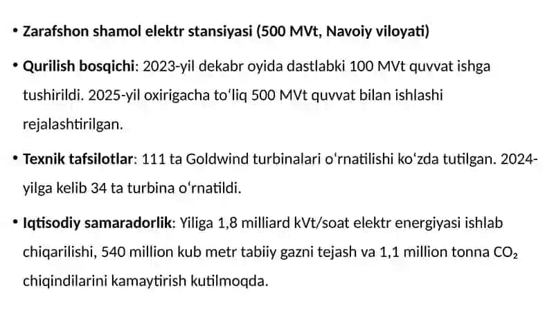 Zarafshon shamol elektr stansiyasi 2