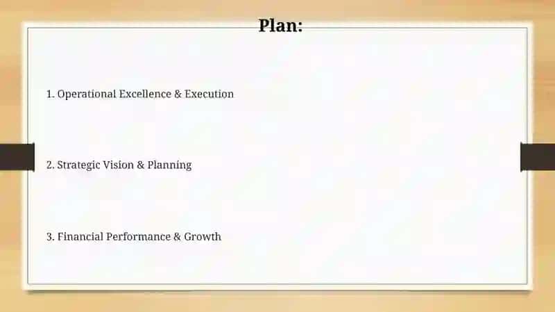Runing a company 2
