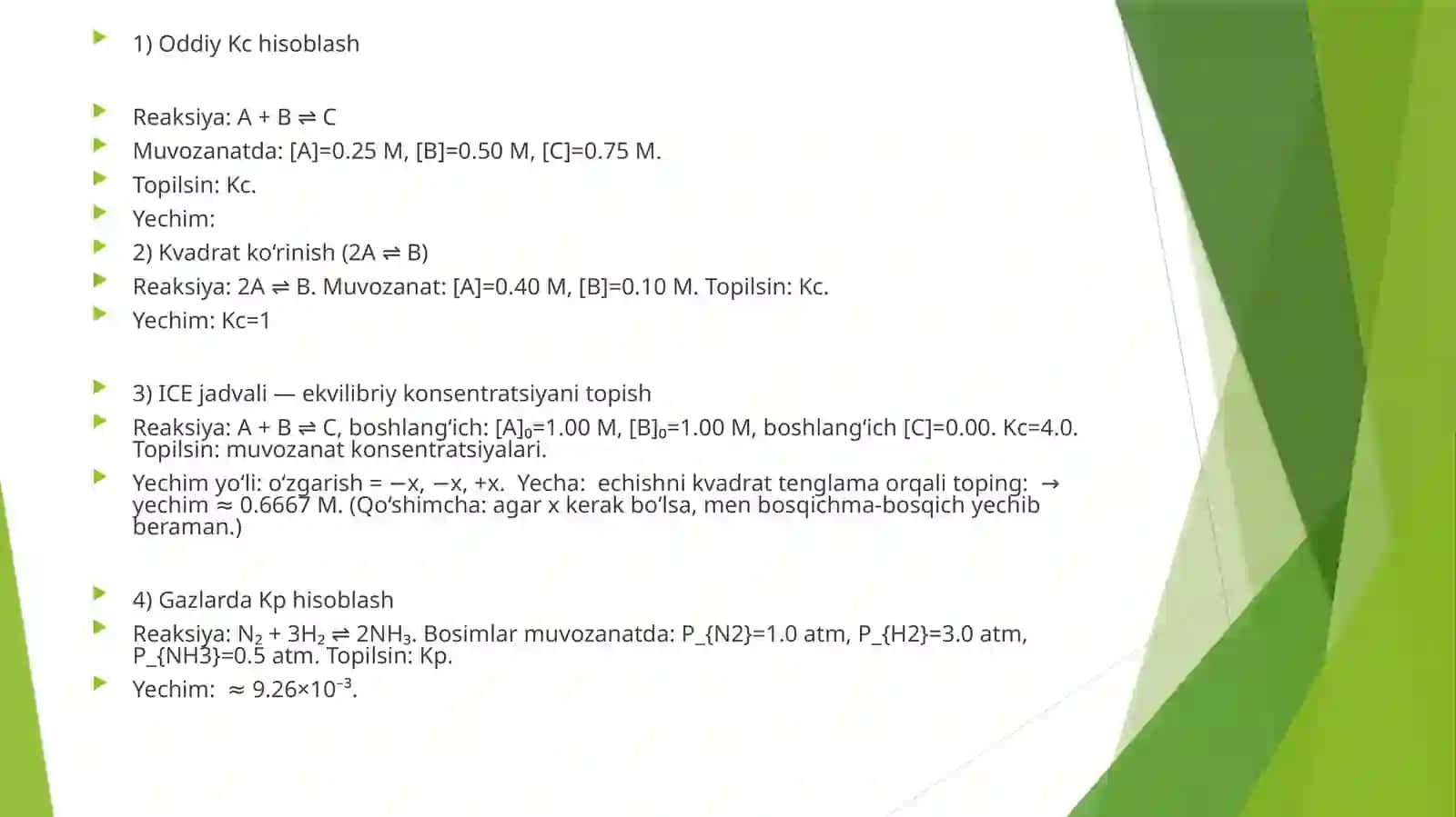 MASSALAR TASIRI QONUNIGA DOIR MASALALAR 2