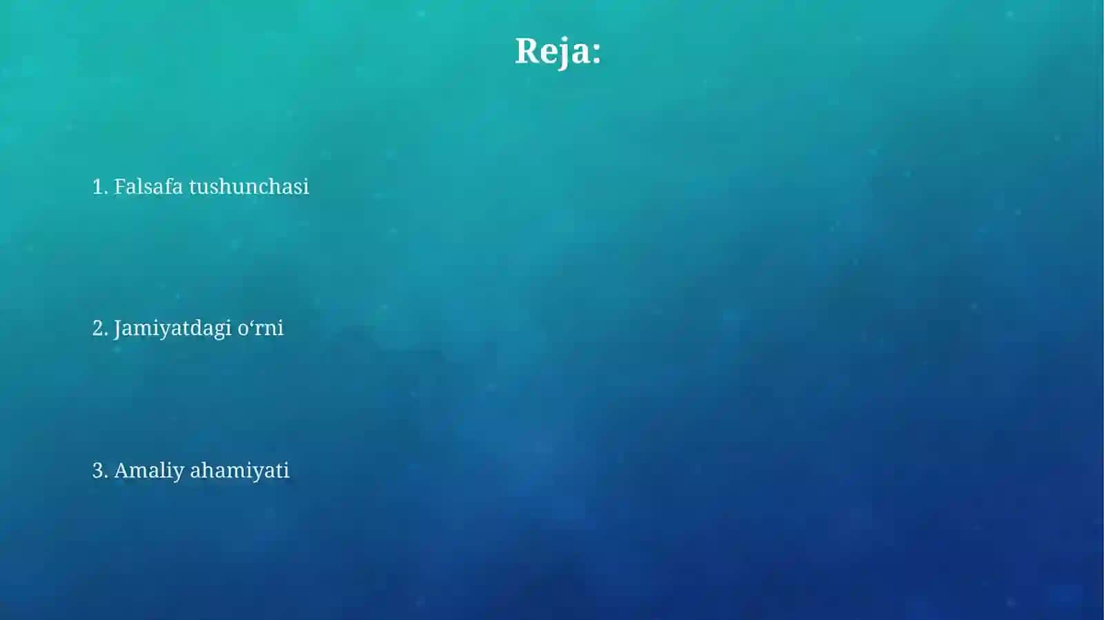 Falsafa va uning jamiyathayoti dagi roli 2