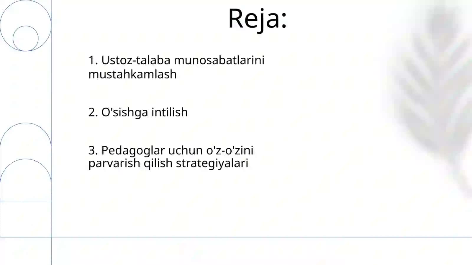 O'zimizdan boshlaymiz.O'qituvchilarga tavsiyalar 2