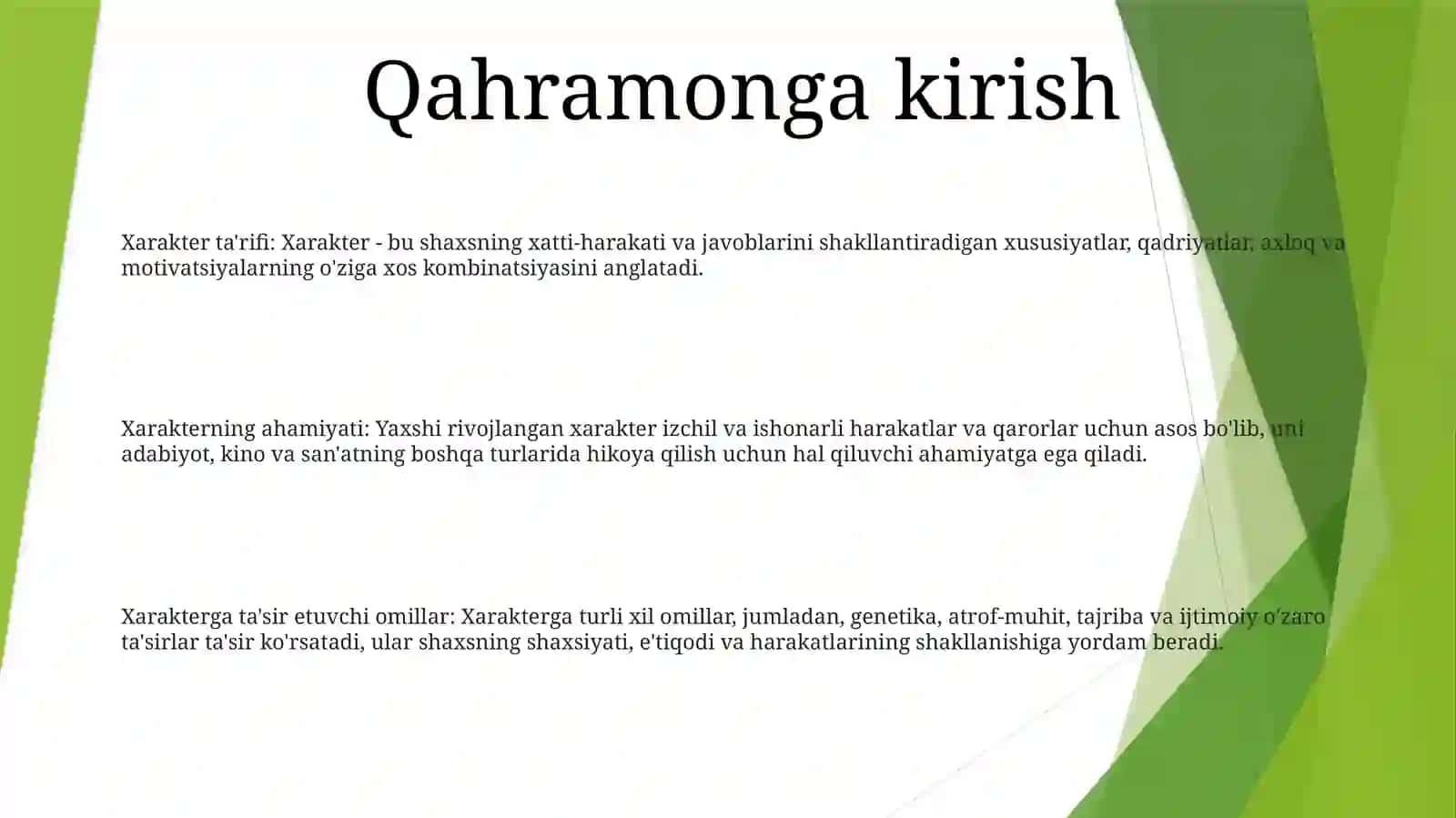 XarakterTushunchasi 2