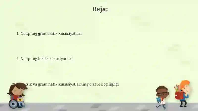 Nutqning leksik va grammatik hususiyatlari 2