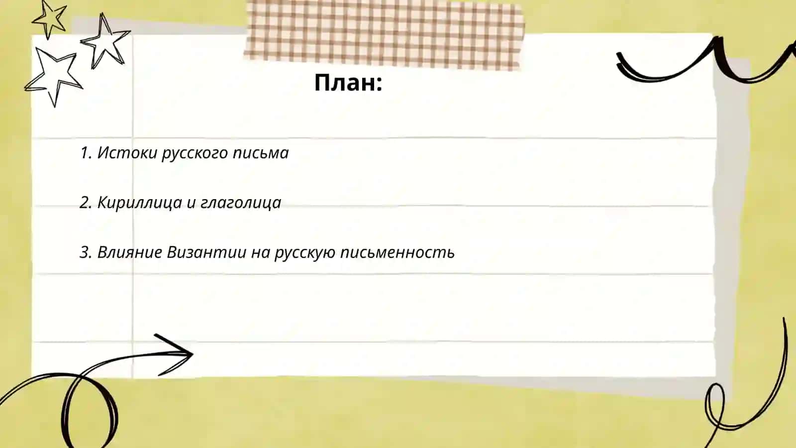 Русское письмое и его еволюця 2