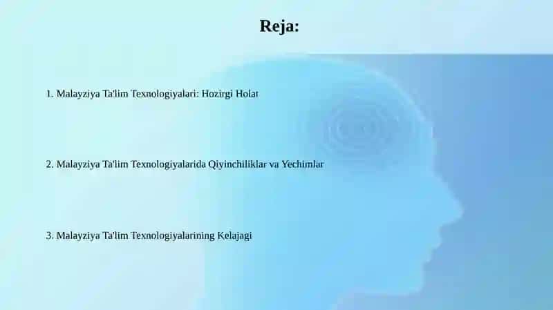 Malayziya ta'lim texnologiyasi 2
