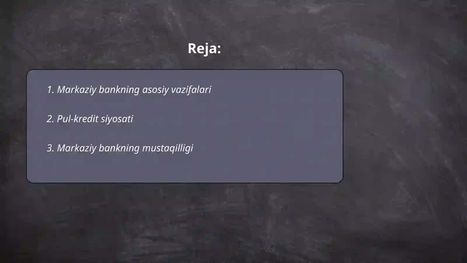 Markaziy bank va uning funksiyalari 2