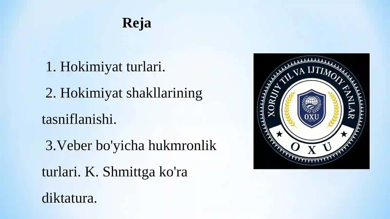 Hokimiyat turlari 2