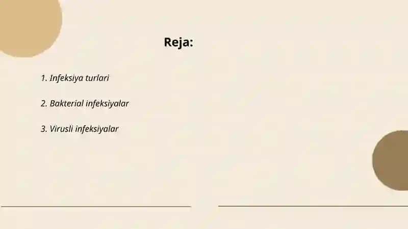 Infeksiya haqda tushuncha 2