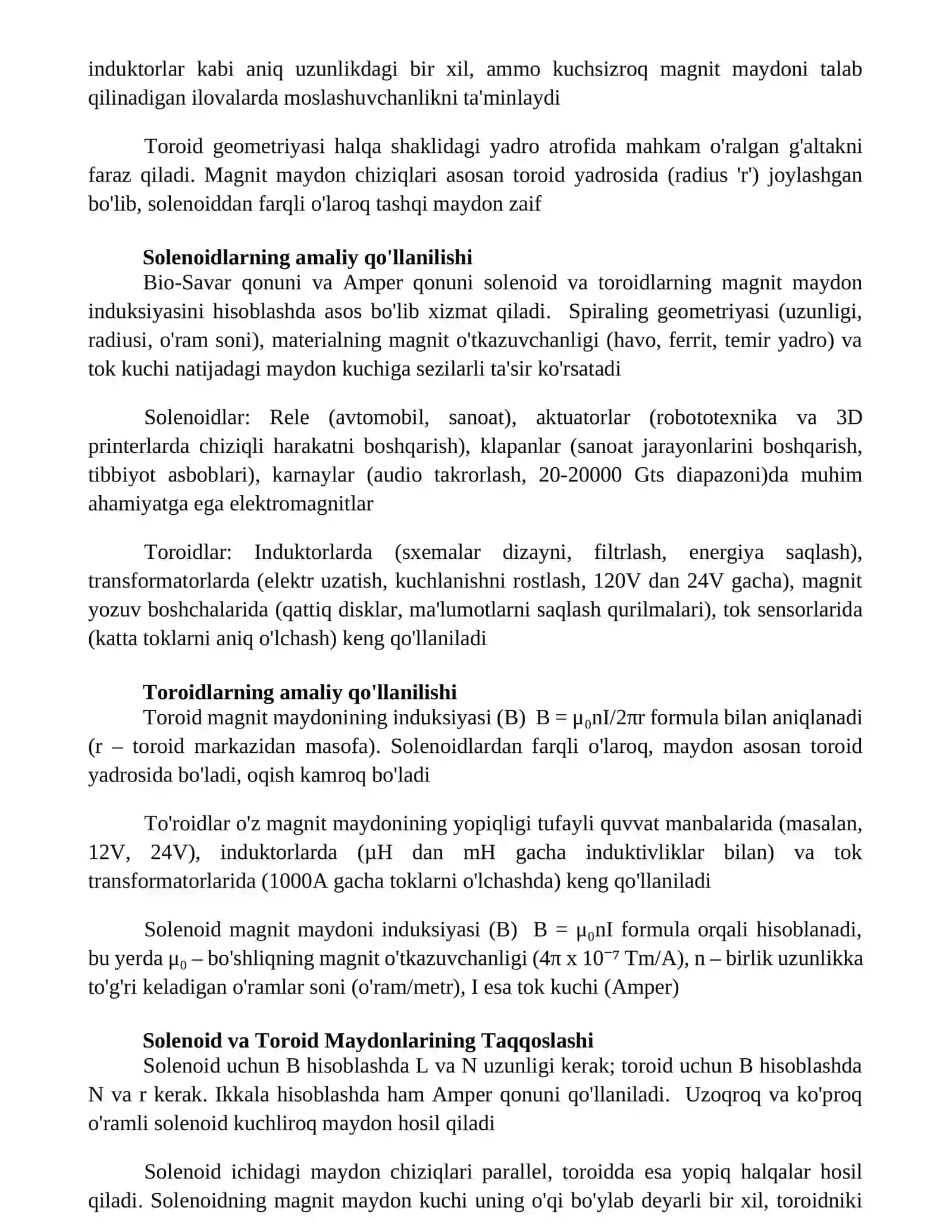 Tok va Geometriya 2