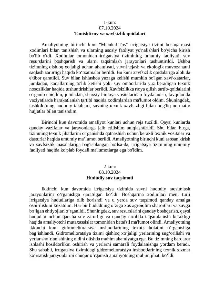 Amaliyot hisobi va audit 2