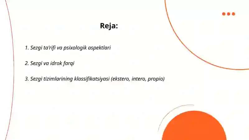 Sezgi va uning psixologik tavsifi 2