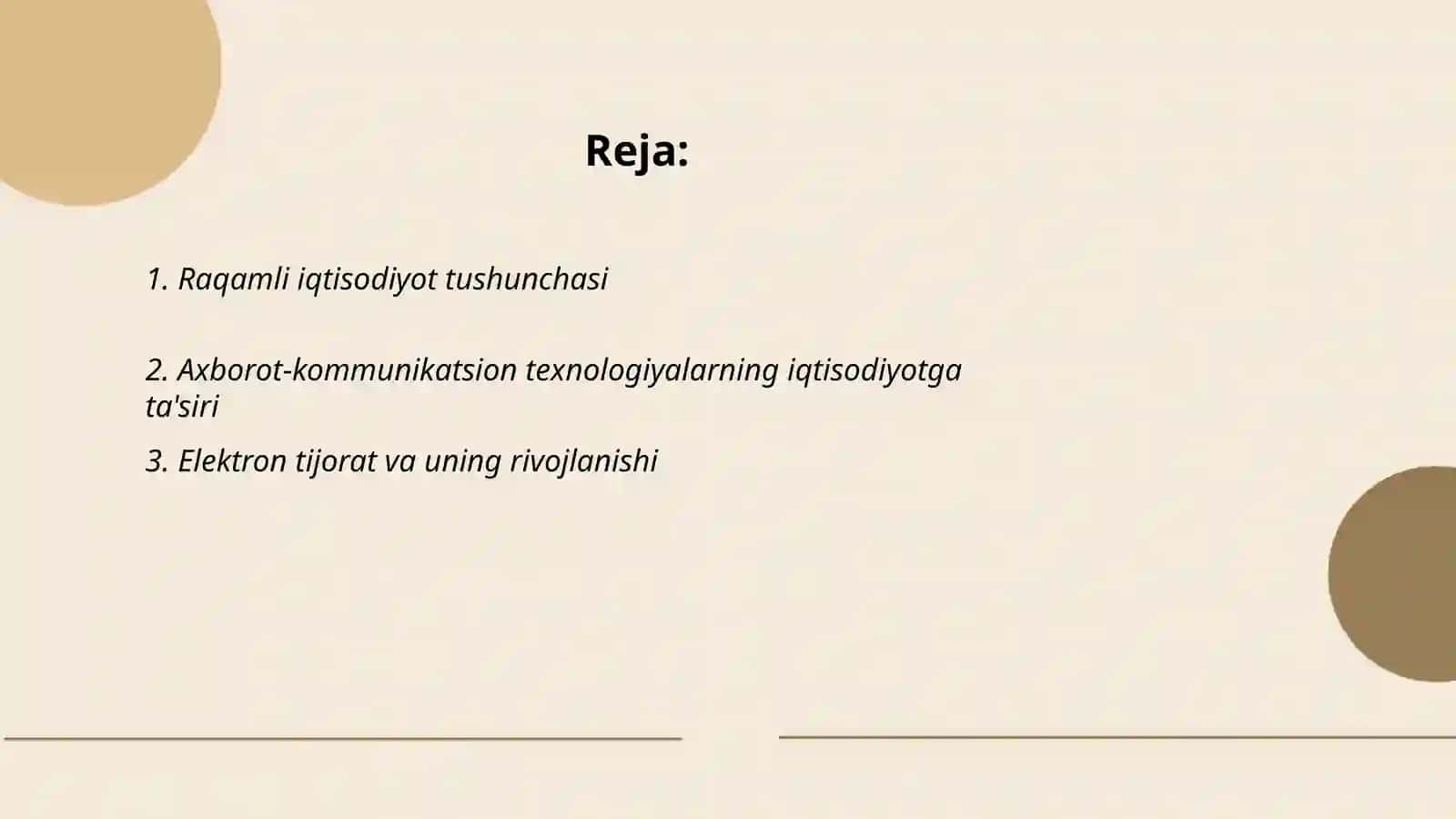 Raqamli iqtisodiyot tushunchasi 2